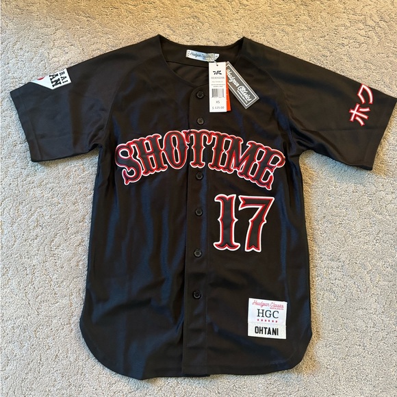New Headgear Classic Shohei Ohtani Japan Jersey Men’s XS Showtime 17 Dodgers - Picture 1 of 5